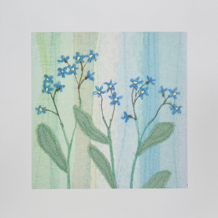 Forget-Me-Not Greetings Card